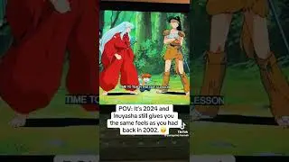 Inuyasha and Koga fighting over the protection of Kagome. #inuyasha #anime #rumikotakahashi #edit