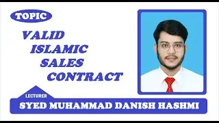 Valid Islamic Sales Contract