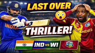 IND vs WI T20 🔥 Last Over Thriller | India vs West Indies | Full Match Commentary