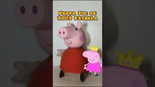 Boneca Peppa Pig da Estrela 2003 Colecion&aacute;vel Gostou? Siga-nos #antiguidade #brinquedos #vintage