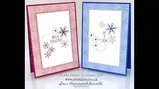 Pootles Advent Countdown 2019 #12 To Every Season Snowflake Punch Card
