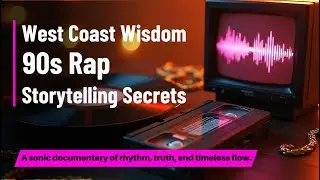 West Coast Wisdom 90s Rap Storytelling Secrets  [Official Visualizer]