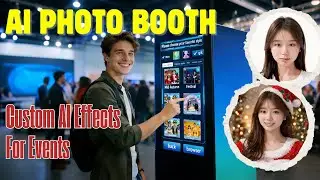 AI Photo Booth Rental for Events | Custom AI Effects for Unforgettable Experiences