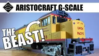 THE BEAST! Aristocraft G-Scale Union Pacific U25B Garden Railway American Railroad Diesel Locomotive