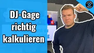 DJ Gage richtig kalkulieren ohne Selbstausbeutung | So finanziert sich das DJing von selbst