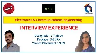 KPIT Interview Experience - 2022 | Designation: Trainee