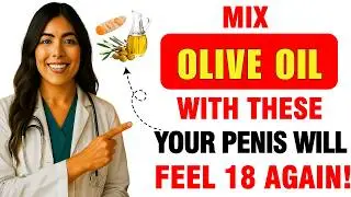 Urologist Reveals: Mix THESE with Olive Oil Before Bed to Support Testosterone After 60!