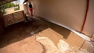 Starke Pressure Washing - Driveway and paving clean