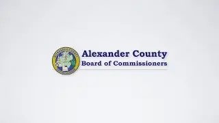 Alexander County Board of Commissioners Meeting - November 3, 2025