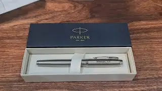 Parker IM Essential stainless Steel Chrome Trim Ballpoint Pen