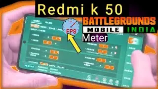 Redmi k 50 gaming addition /Unboxing and BGMI Test /fps meter /SD 8 GEN 1🔥🔥