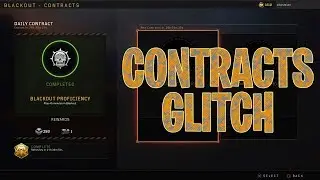 Call of Duty Black Ops 4 Update 1.19 Contracts Glitch