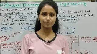 Highway Engineering/Grade Compensation Sub-Engineer SSC-JE RRB-JE 💯 Quick Revision Classes