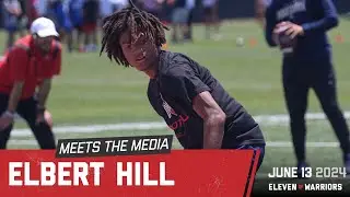 Five-star cornerback Elbert Hill discusses Ohio State camp, his relationship with Tim Walton