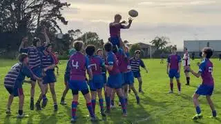 2024 NHRU Youth | Under 14 Boys Rugby | Rosmini Red v Rangitoto Red