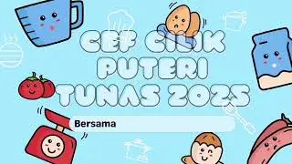 Cef Cilik Puteri Tunas 2025 - Mary Elizabeth (SKCA)