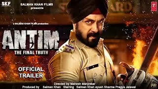 Antim | 34 Interesting Facts | Salman Khan | Aayush Sharma | Mahesh Manjrekar | Mahima Makwana |2021