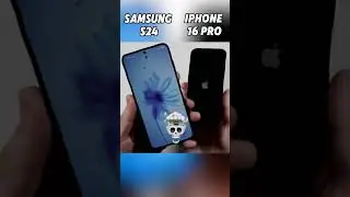 iPhone 16 Pro vs Samsung S24⚡ Speed Test Showdown! The Results Will SHOCK You! ☠️#shorts#viral#trend