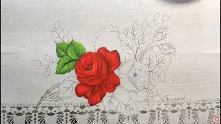 Roberto Ferreira - Aprenda a Pintar Rosas Vermelhas - Parte 1