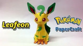 Leafeon PaperCraft Pokemon