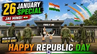 26 January Republic Day || Republic Day Special Video || Short Story Free Fire 🇮🇳🪖