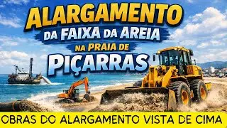 ALARGAMENTO DA FAIXA DE AREIA DE BALNEARIO PIÇARRAS