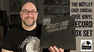 The Mötley Crüe Crücial Crüe Vinyl Record Box Set