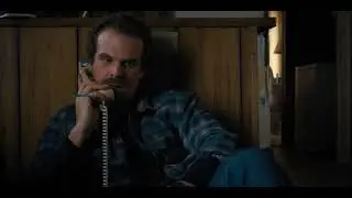 Hopper Calls His Ex-Wife - Stranger Things 1x05 Scene