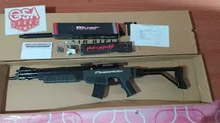 Senapan Gejluk Pasopati AK lipat Double Power kaliber 4,5 mm