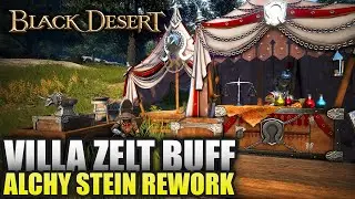 BDO Alchemiestein Rework💜Villa Buffs Rework⛺Anbau verzögert😰Black Desert Global Patch Analyse