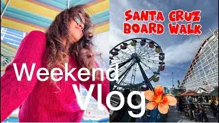 Tamil - 🌸A day in my life 🌊weekend vlog| Santa Cruz board walk 🎢 this time outing felt different ☺️