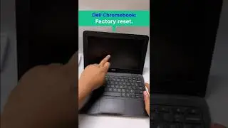 Как восстановить заводские настройки на Dell Chromebook. #chromebook