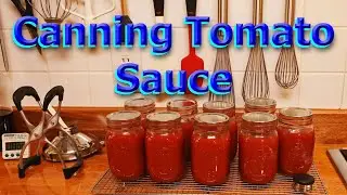 Canning Tomato Sauce
