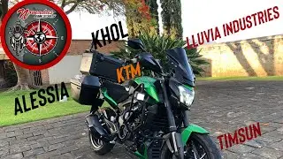 Review de mi dominar 400 ug full equipada para recorrer todo mexico🇲🇽🏕🏍