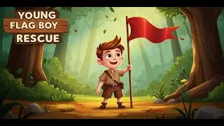 G4K Young Flag Boy Rescue Game Walkthrough