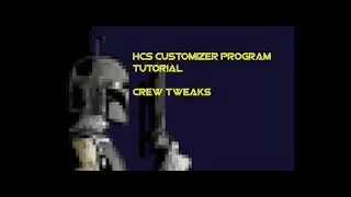 HCS Voicepack Customizer Crew Tweaks