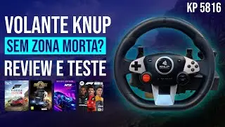 VOLANTE KNUP KP 5816 - REVIEW, TESTE E CONFIGURAÇÃO PARA TIRAR ZONA MORTA