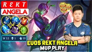 EVOS Rekt Angela MVP Play [ R  E  K  T Angela ] Mobile Legends