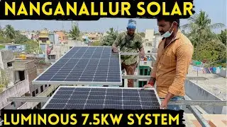 Luminous 7.5KW OFF Grid solar inverter | solar tamil | Solar panel for home | Danny techie talks