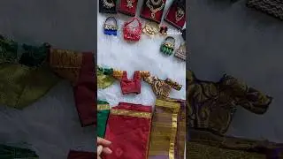 Barbie doll sarees collection part 4
