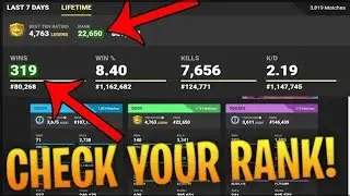 How to view Stats in Fortnite Mobile and Nintendo Switch - 2019 - V7.40