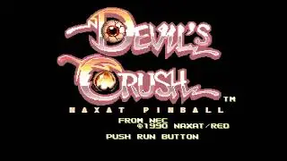 Devil's Crush (1990, Compile, TurboGrafx 16) - Title and Attract Screens