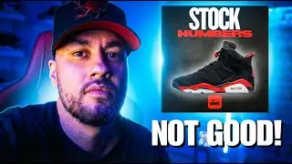 🚨 Jordan 6 Infrared Stock Numbers Look BAD… + All-Star Weekend Drops Are WORRYING 😳🔥