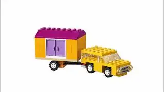 Camping Trailer |  how to build  LEGO CLASSIC 10715
