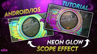 AE Like Neon Glow Scope Effect in Android🔥 | Alight motion Tutorial Xml+Preset | bgmi velocity