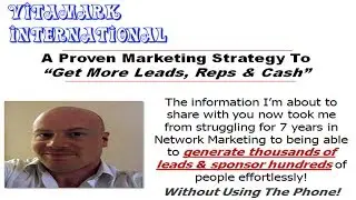 Vitamark International | Get More Leads & Sponsor More Reps With This Proven Success Model