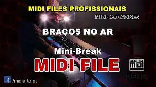 ♬ Midi file - BRA&Ccedil;OS NO AR  - Mini-Break
