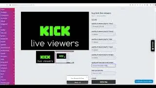 How to buy kick live viewers