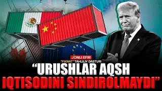 🔴Urushlar — AQSh iqtisodiga zarba bera olmadi #fikratuz