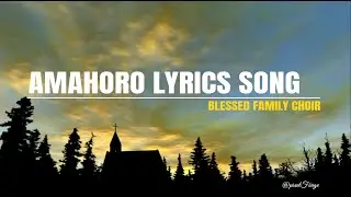 Amahoro by Blessed Family Choir - ASA RP Tumba College